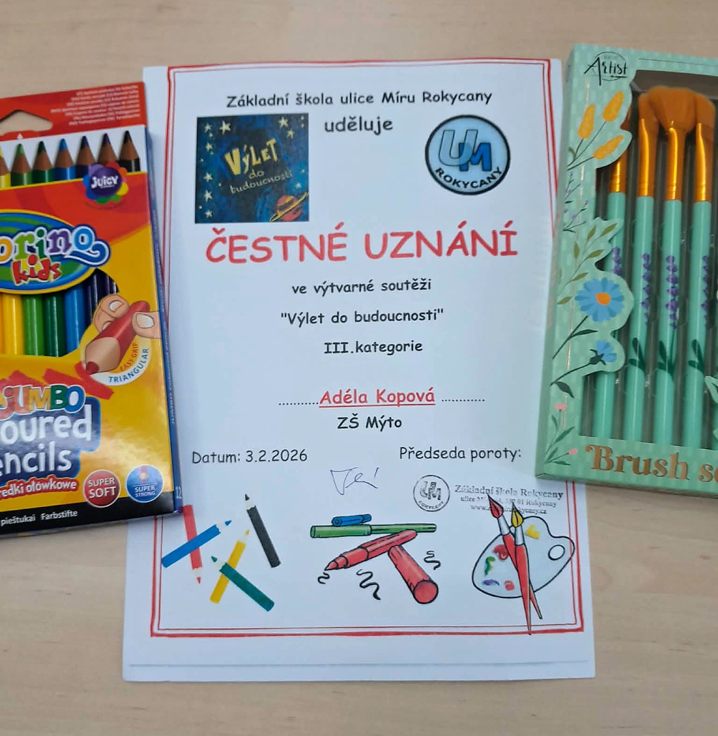 Výtvarná soutěž Cesta do budoucnosti